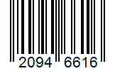 Barcode 20946616