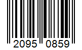 Barcode 20950859