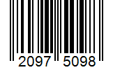 Barcode 20975098