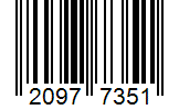 Barcode 20977351
