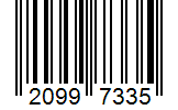 Barcode 20997335