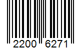 Barcode 22006271
