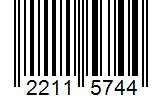 Barcode 22115744