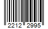 Barcode 22122995