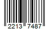 Barcode 22137487