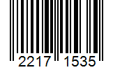 Barcode 22171535