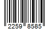 Barcode 22598585