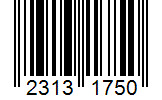 Barcode 23131750