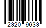 Barcode 23209633