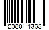 Barcode 23801363
