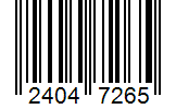Barcode 24047265