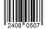 Barcode 24080507