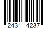 Barcode 24314237