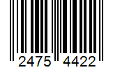 Barcode 24754422