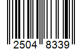 Barcode 25048339