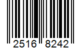 Barcode 25168242