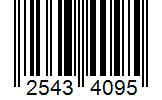Barcode 25434095