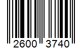 Barcode 26003740