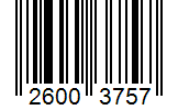 Barcode 26003757