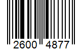 Barcode 26004877