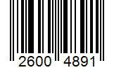 Barcode 26004891