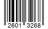 Barcode 26013268