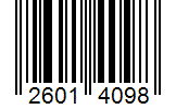 Barcode 26014098