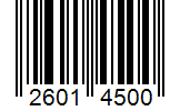 Barcode 26014500