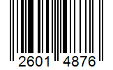 Barcode 26014876