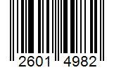 Barcode 26014982
