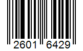 Barcode 26016429
