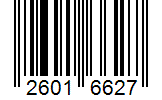 Barcode 26016627