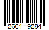 Barcode 26019284