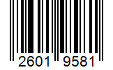 Barcode 26019581