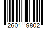 Barcode 26019802
