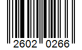 Barcode 26020266