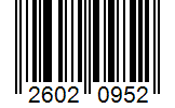 Barcode 26020952