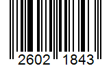 Barcode 26021843