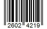 Barcode 26024219