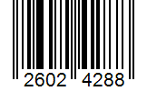 Barcode 26024288