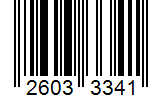 Barcode 26033341