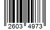 Barcode 26034973