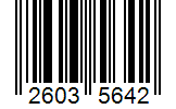 Barcode 26035642