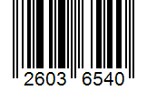 Barcode 26036540