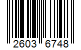 Barcode 26036748