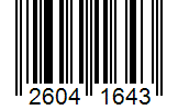 Barcode 26041643