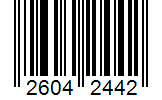 Barcode 26042442