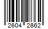 Barcode 26042862