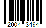 Barcode 26043494