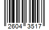 Barcode 26043517